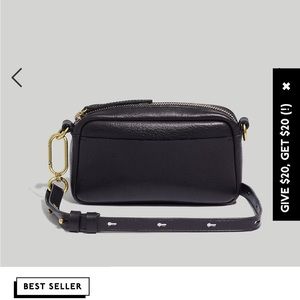 Madewell The Leather Carabiner Mini Crossbody Bag